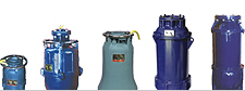 Dewatering and drainage submersible pumps